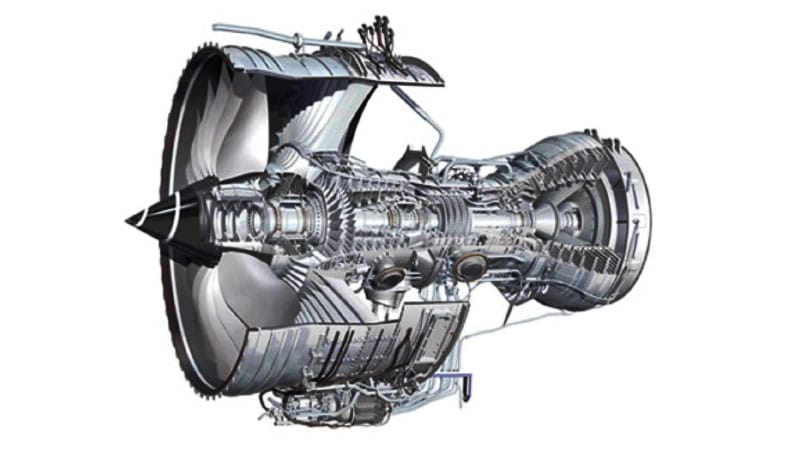 Jet engine used on 787