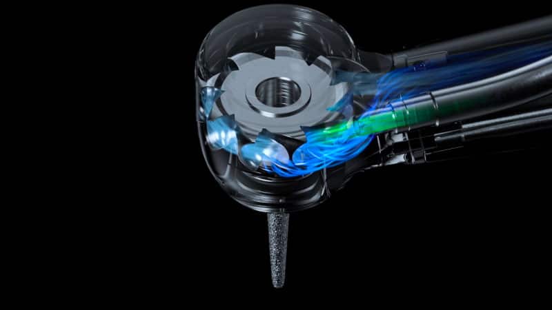 turbine drill head