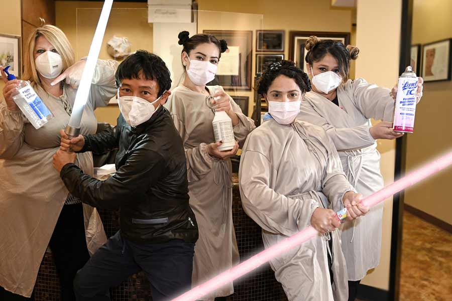 we fight covid